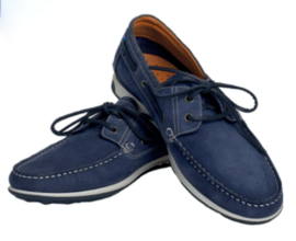 Sommerset Cheddar Boatshoe Heren - Navy