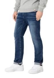 Timezone JackTZ Spijkerbroek - Bright Navy Wash