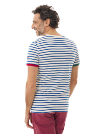 Mousqueton Morlez gestreept T-Shirt - Batri