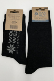 Woolwear Merino wollen sokken - Black