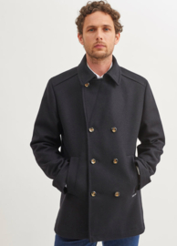 Saint James St. Hilaire Peacoat - Navy