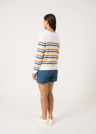 Saint James Ecrins Cotton Tri Sweater -  Cap Graphic