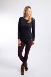 Weird Fish LILLIANE High Waisted Leggings - Mulled Wine