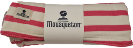 Mousqueton MINET-B sjaal - ecru/ibiscus