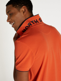 North Sails Polo S/S W Graphic - Tigerlily