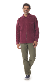 Mousqueton Porcaro corduroy jack - Brique