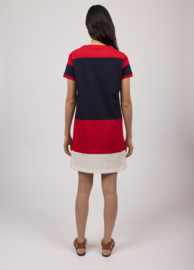 Saint James SILENE Dress - Tulipe/Marine/Craie SS229