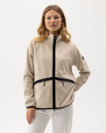 Holebrook Melina FZ windstopper katoen - Oyster
