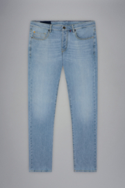 x Paul & Shark Yellow Rivet Organic Stretch Denim Jeans - light blue