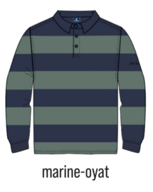 Mousqueton Genois-B Rugby Polo - Marine/Oyat