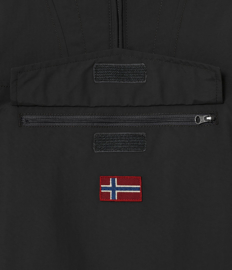 Napapijri Rainforest Winter 1/2 Zip - Dark Grey Solid (kid)