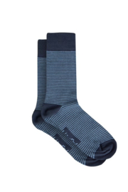 Weird Fish Wyatt Patterned Socks 3 Pack - Dark Navy