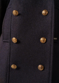 Saint James VOILURE Authentic Peacoat - Navy