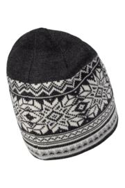 Arctic Circle Tor Beanie - Dark Grey / Red