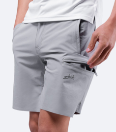Zhik Mens Stretch Fast Dry Deck Shorts - Platinum