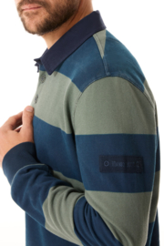 Mousqueton Genois-B Rugby Polo - Marine/Oyat