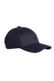 Weird Fish Scarfell Unisex Washed Branded Cap - Navy