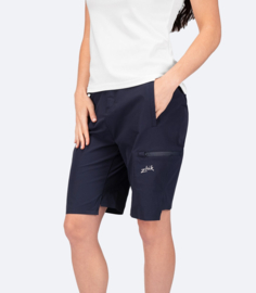 Zhik Womens Stretch Fast Dry Deck Shorts - Navy
