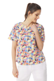 Mousqueton Marivon-S Blouse - Corail Blanc