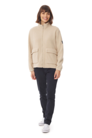 Mousqueton Aourell fleece jack - Ecru