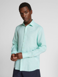 North Sails Linnen Shirt - Emerald SS22