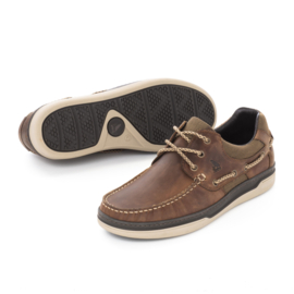 Wuzzos Endeavour Boat Shoe - Dark Brown