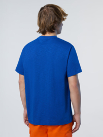 North Sails Slub T Shirt Short Sleeve Summer - Ocean Blue