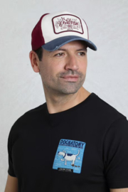 Weird Fish Haywood Vintage Trucker Cap - Navy