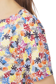 Mousqueton Marivon-S Blouse - Corail Blanc