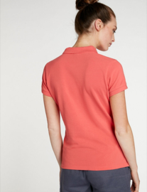 North Sails - POLO S/S W/LOGO - Spiced Coral