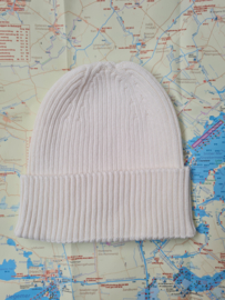 Emerald BEANIE Cotton - White