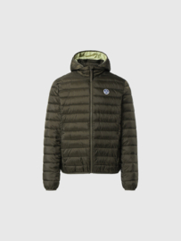 North Sails Skye Hooded Pufferjas - Ivy Green AW22