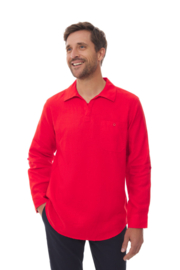 Mousqueton Yoanes linnen hemd - Piment /rood