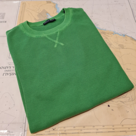 North Sails Crewneck Knitwear 12GG - Green Bee