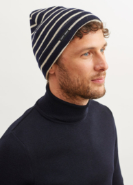 Saint James Bonnets Rayes A - marine/ecru