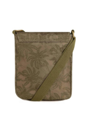 Weird Fish Minnie Printed Cross Body Bag - Dark Olive