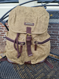 Weird Fish Arcus Waxed Back Pack / Rugzak - Bark