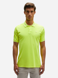 North Sails - POLO S/S GRAPHIC- Yellow Fluo - SS21