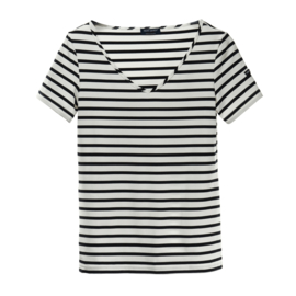 Saint James Aviso Shirt - Neige/Marine