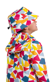 Mousqueton Gloany Kid S Regenjas - Fanion Blanc/Tulipe