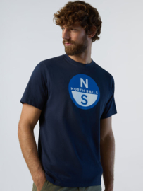 North Sails Basic T-Shirt Short Sleeve - Navy Blue