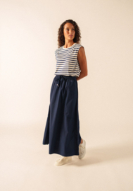 Saint James Albane Lange Rok - Marine