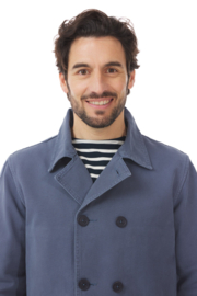 Mousqueton Kabarec canvasjas met knopen - chardon