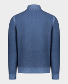 Paul & Shark Garment Dyed Merino Wool Turtleneck - Airforce Blue
