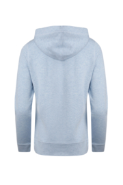 Weird Fish Emiko Branded Full Zip Hoody - Powder Blue