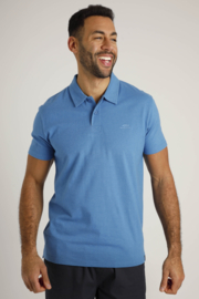 Weird Fish JETSTREAM Polo Shirt - Blue Sapphire