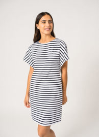 Saint James Cassis UV jurk - neige/navy
