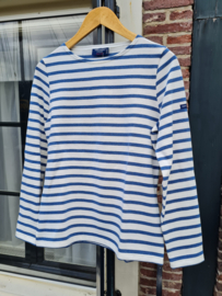 Saint James Meridame II Breton Striped shirt - Ecume/Coop Jean