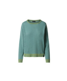 North Sails Crewneck 12GG knitwear Sweatshirt - Iceberg Green