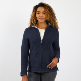 Weird fish - Full Zip Classic Macaroni - Sontee - Navy 